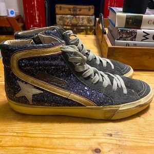 Golden Goose Slide Size 40 Navy